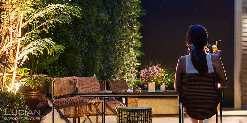 リラックスできる庭