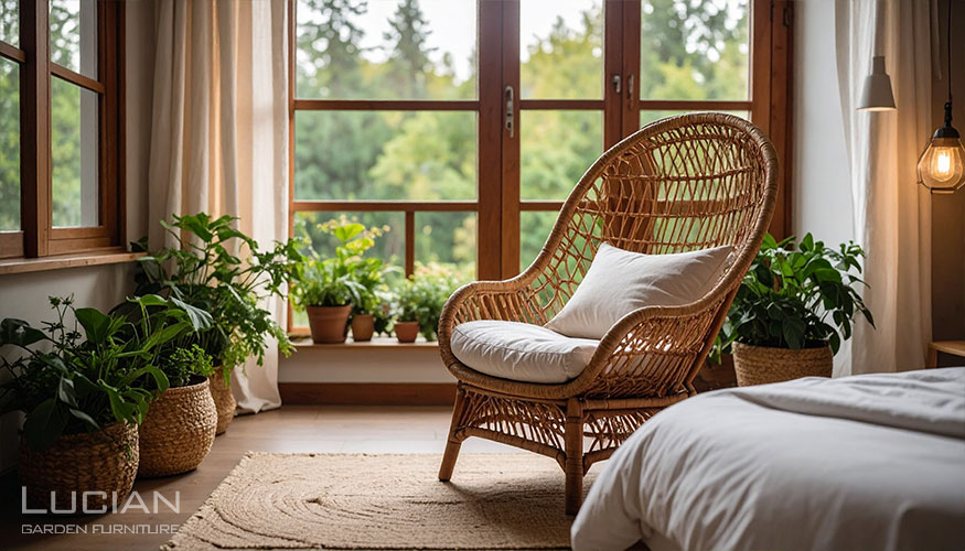 ガーデンファニチャー室内活用アイデア