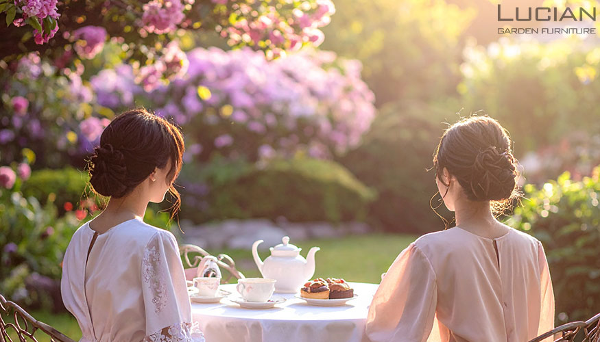 なぜ庭でのアフタヌーンティーが「特別」になるのか？